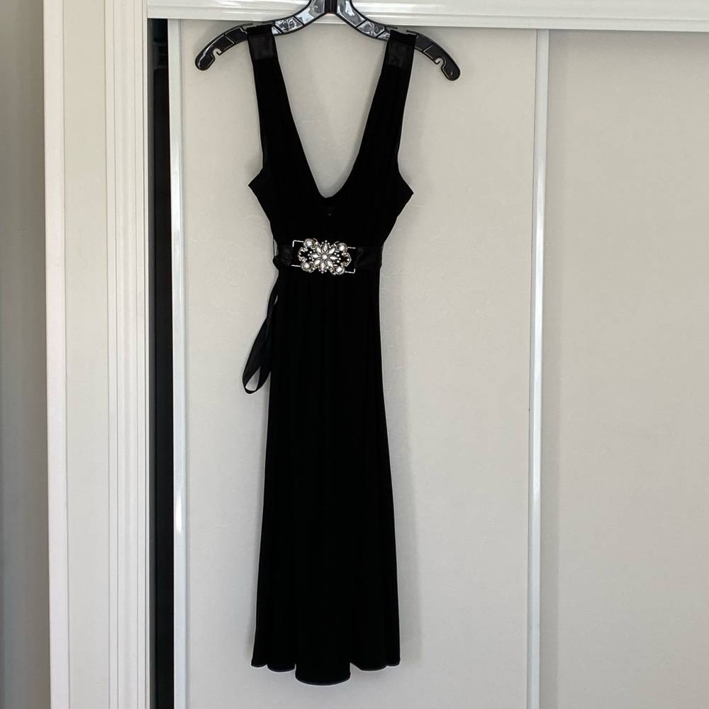 Scarlett Nite Black Dress - Size 14